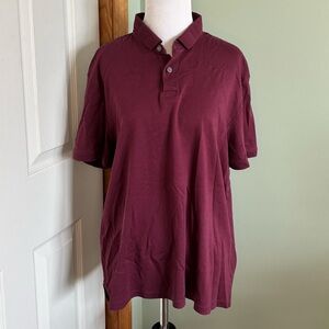 Calvin Klein Maroon Polo Shirt